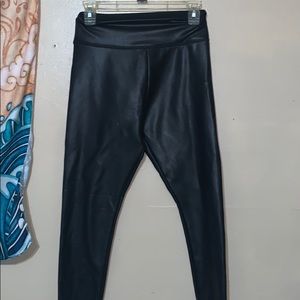 Hollister Leather Leggings